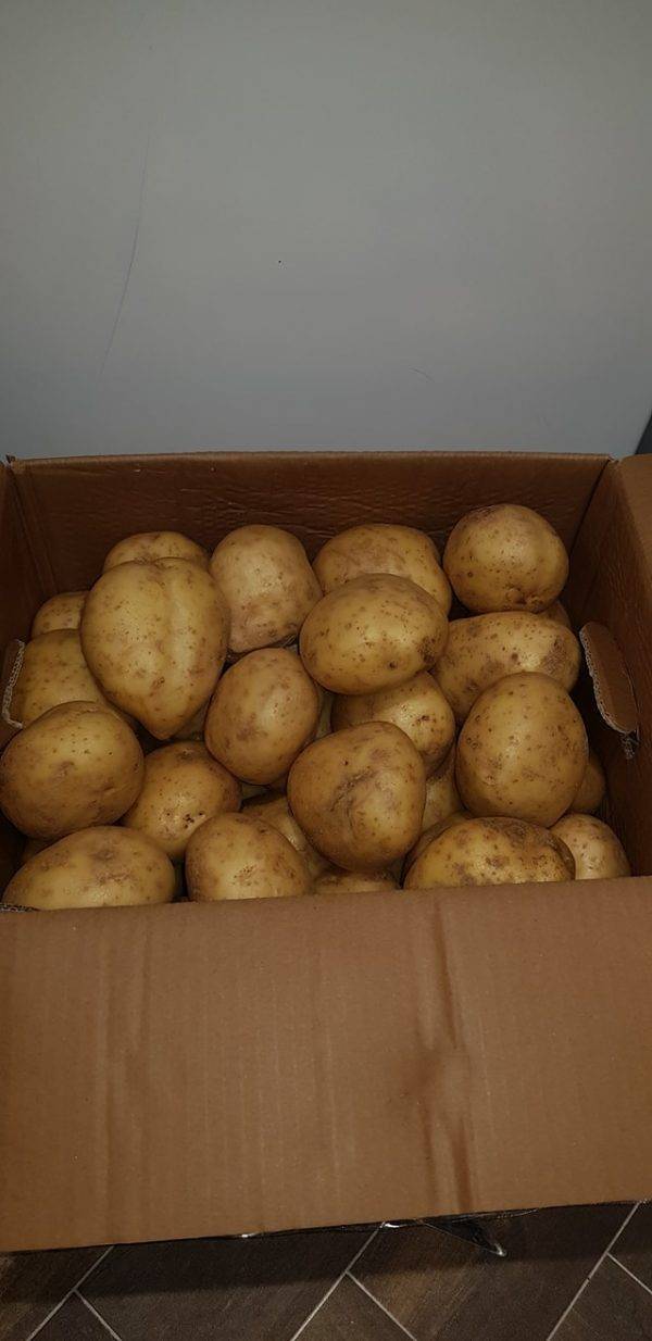 baked potato veg delivery Greenock