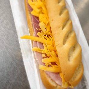 Cheese + Ham Baguette
